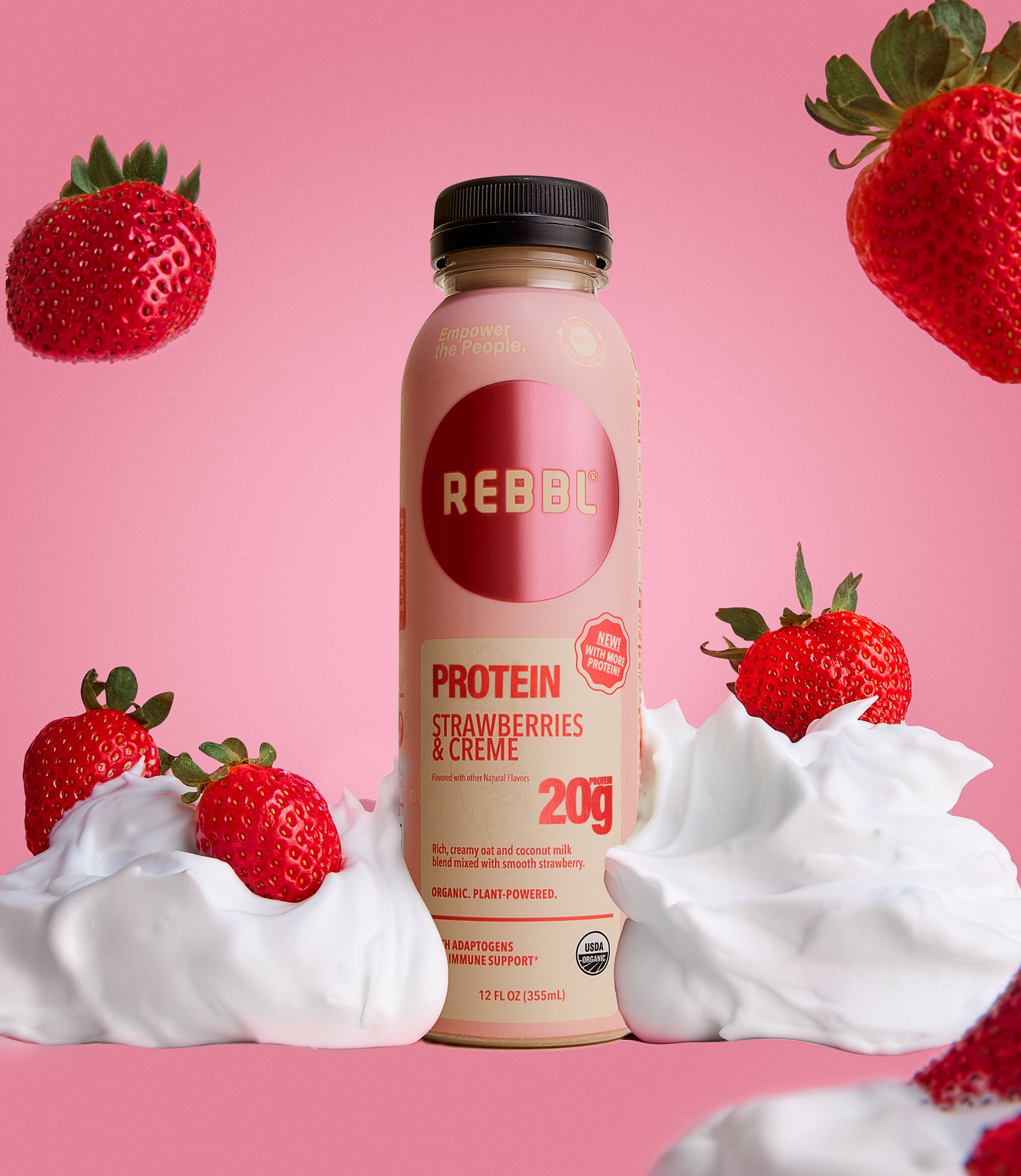 Protein Strawberries and Creme