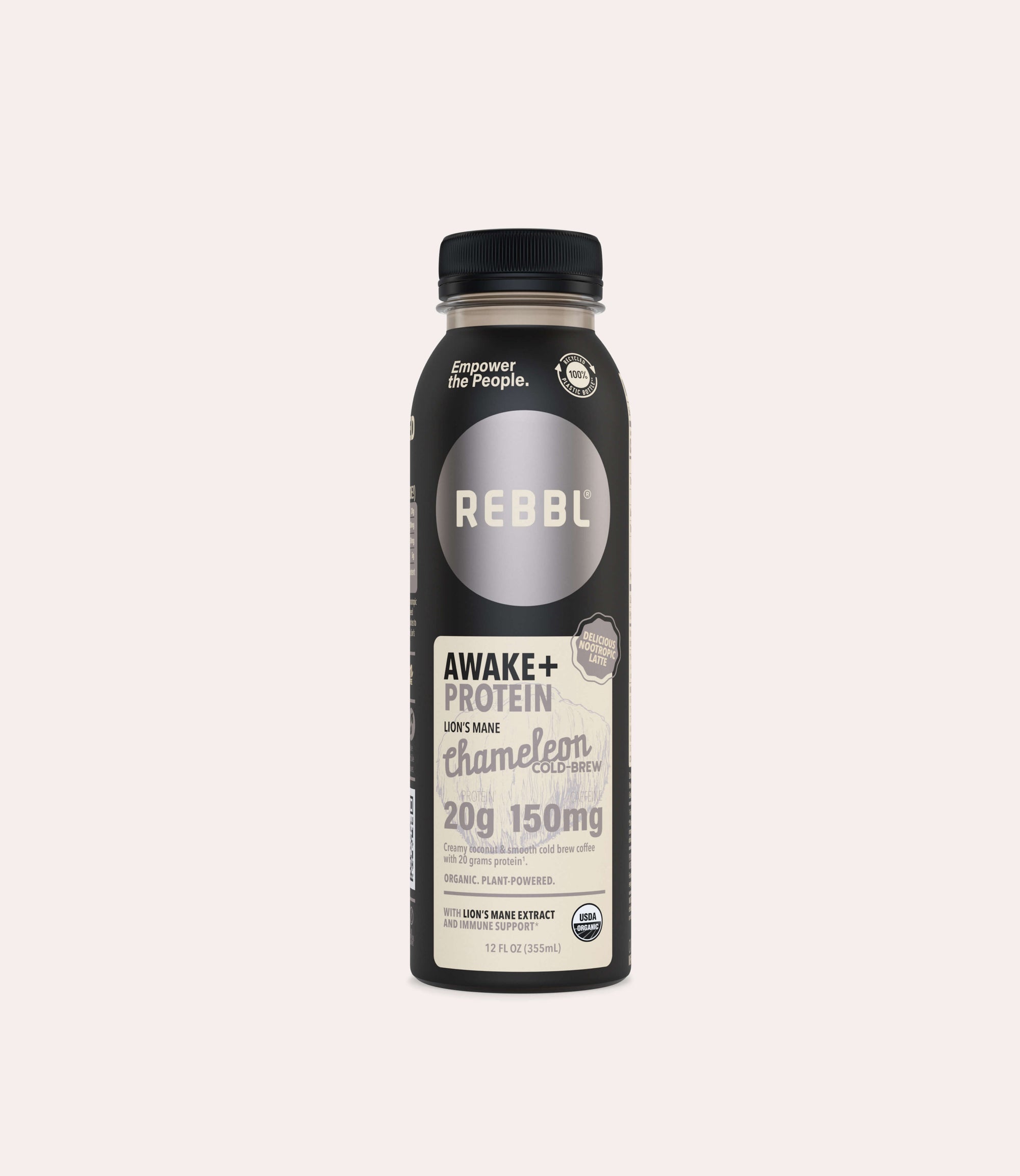 Awake+ Protein Lion’s Mane Cold Brew Latte