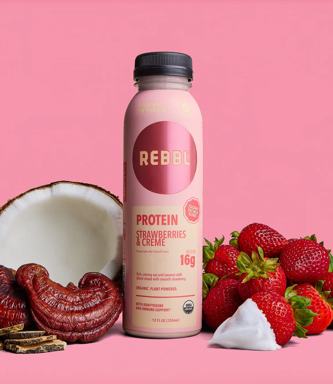 Protein Strawberries and Creme