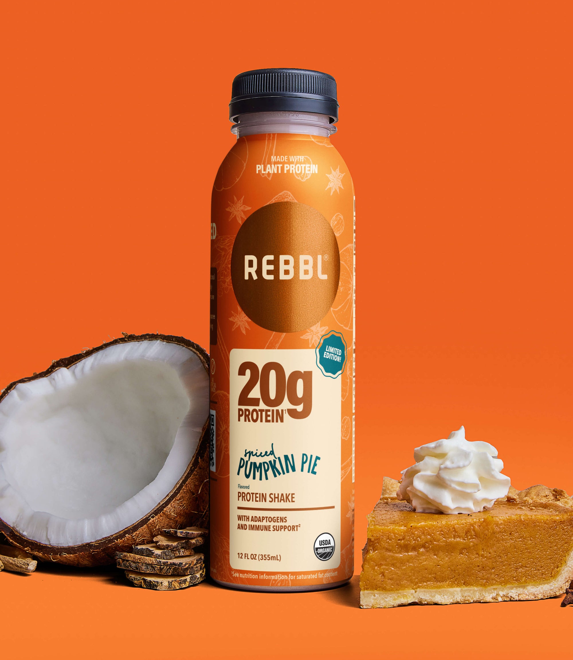 Protein Spiced Pumpkin Pie