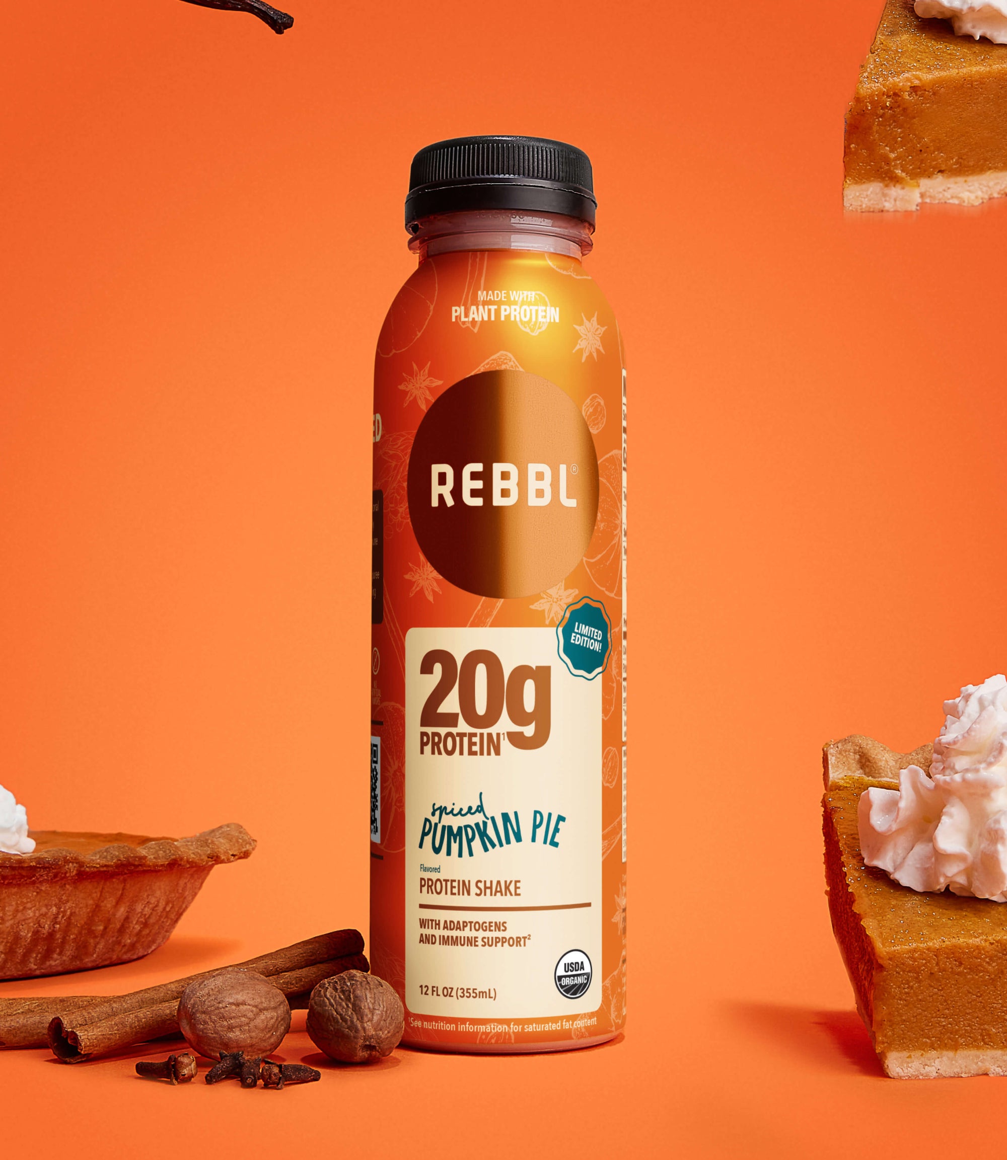 Protein Spiced Pumpkin Pie