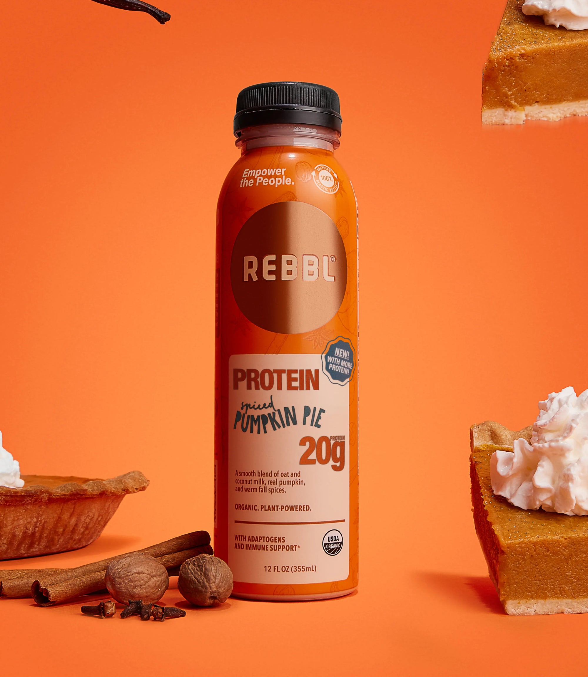 Protein Spiced Pumpkin Pie