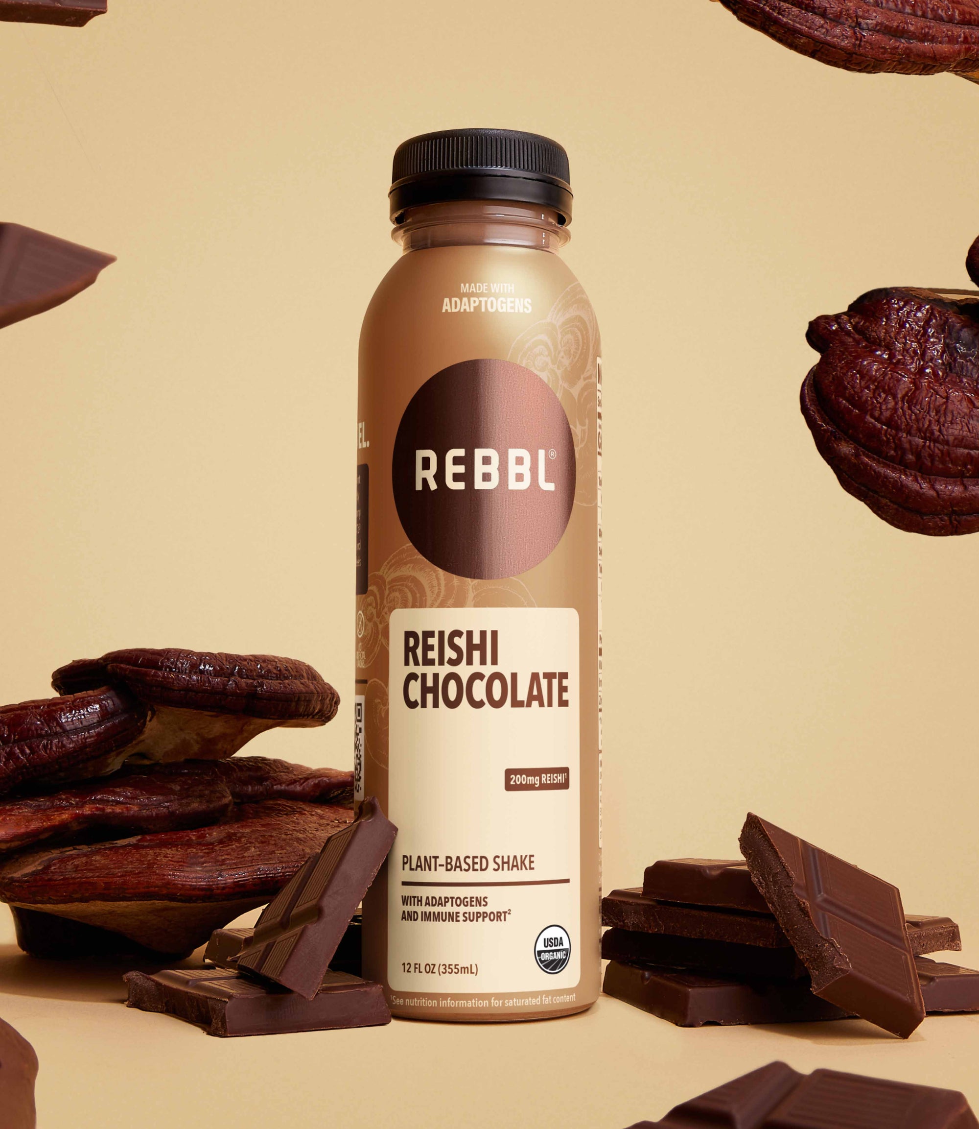 Reishi Chocolate Plant Based Shake
