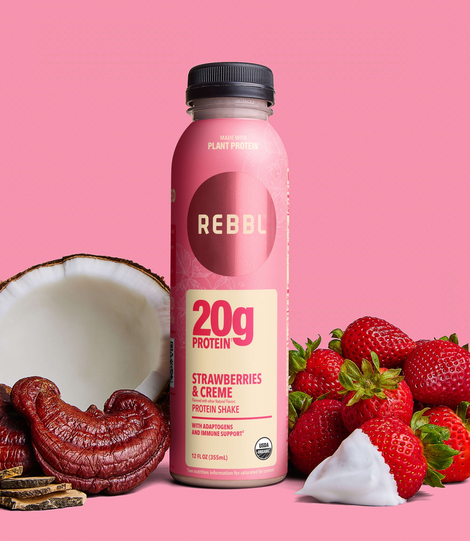 Protein Strawberries and Creme
