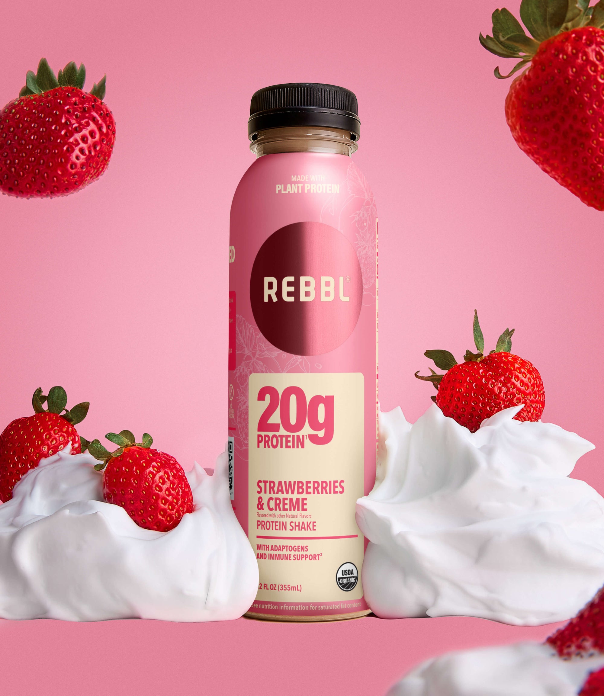 Protein Strawberries and Creme