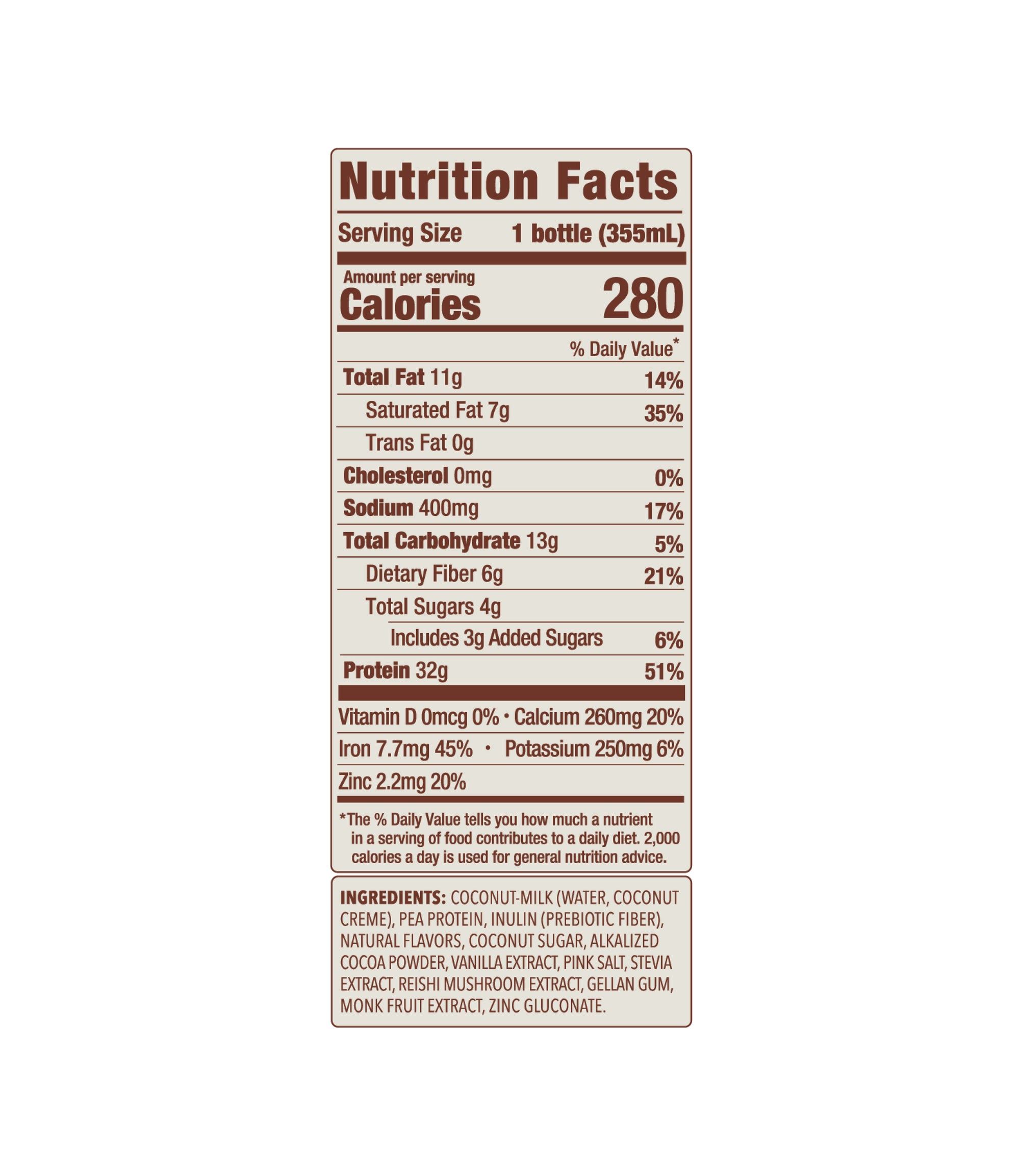 32g Chocolate Protein Shake