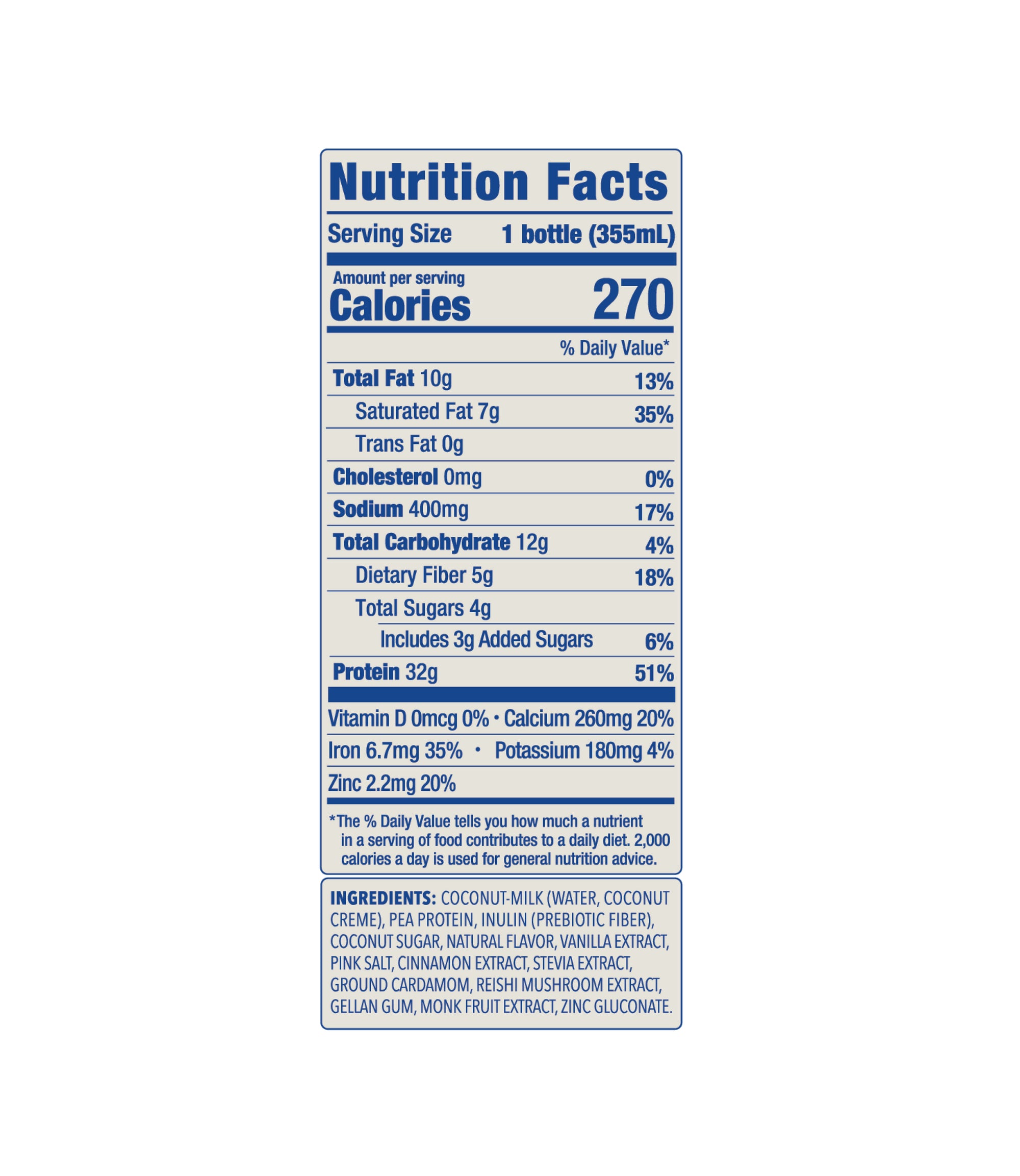 32g Vanilla Protein Shake