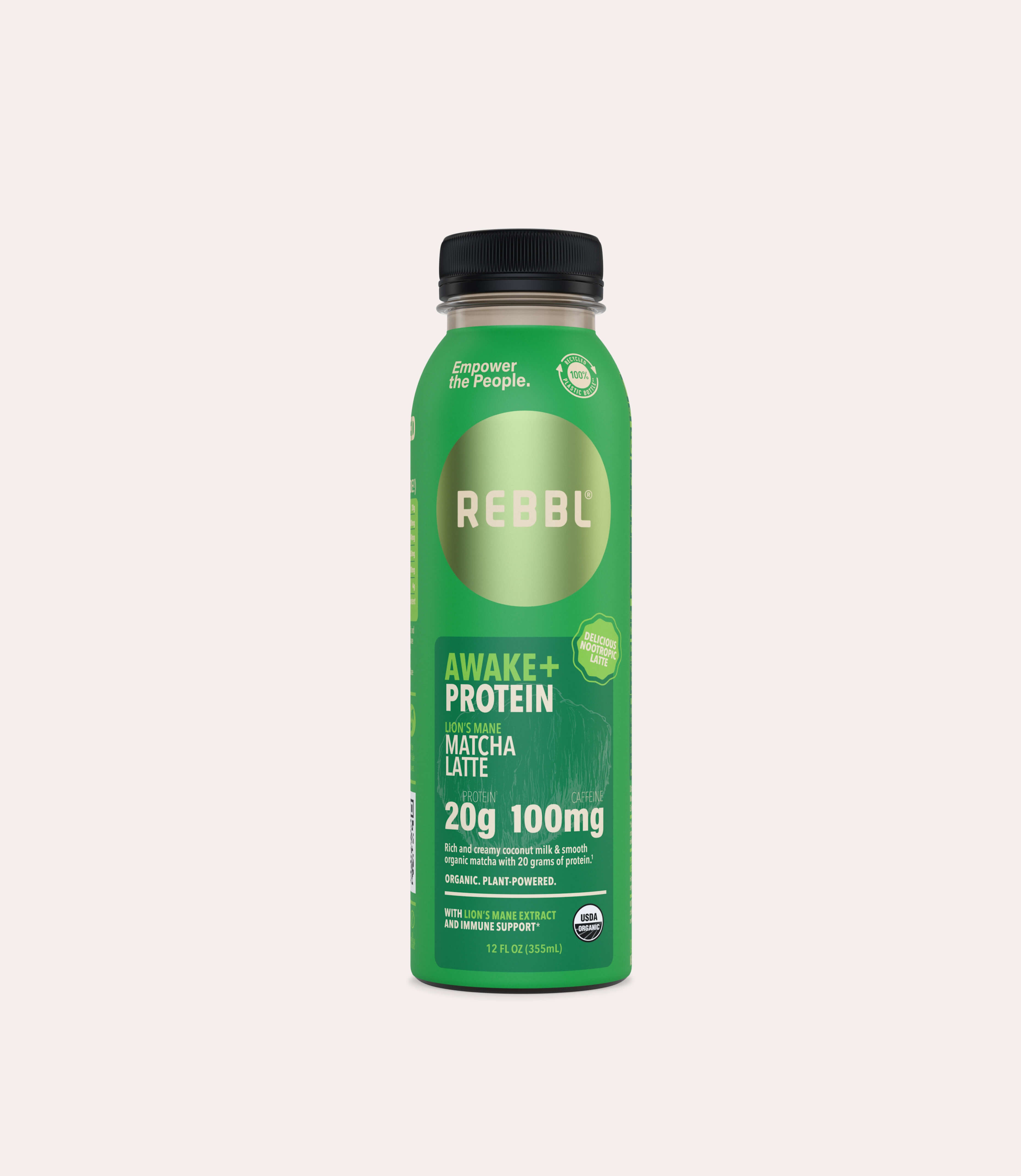 Awake+ Protein Lion’s Mane Matcha Latte – REBBL, Inc.
