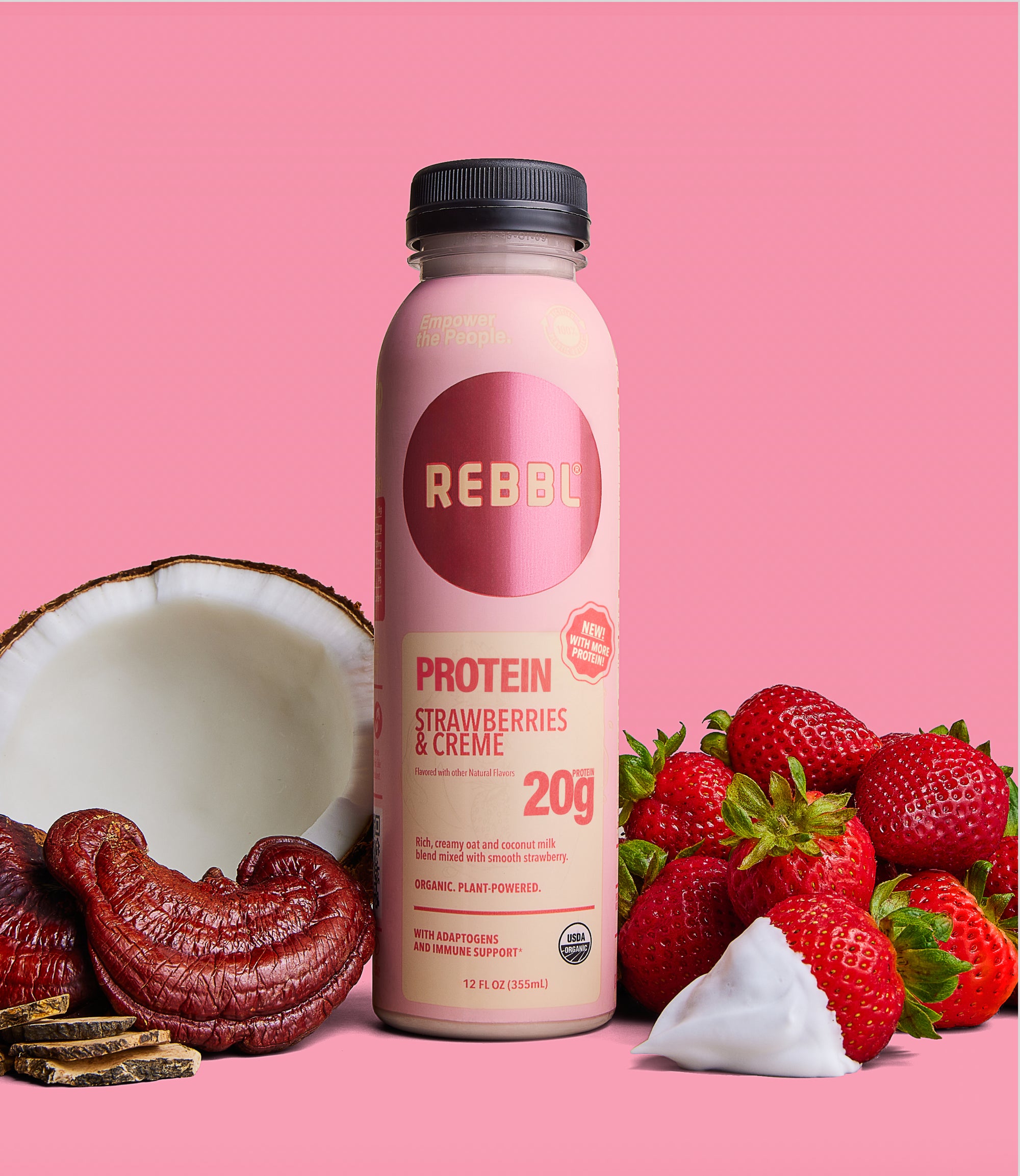 Protein Strawberries and Creme