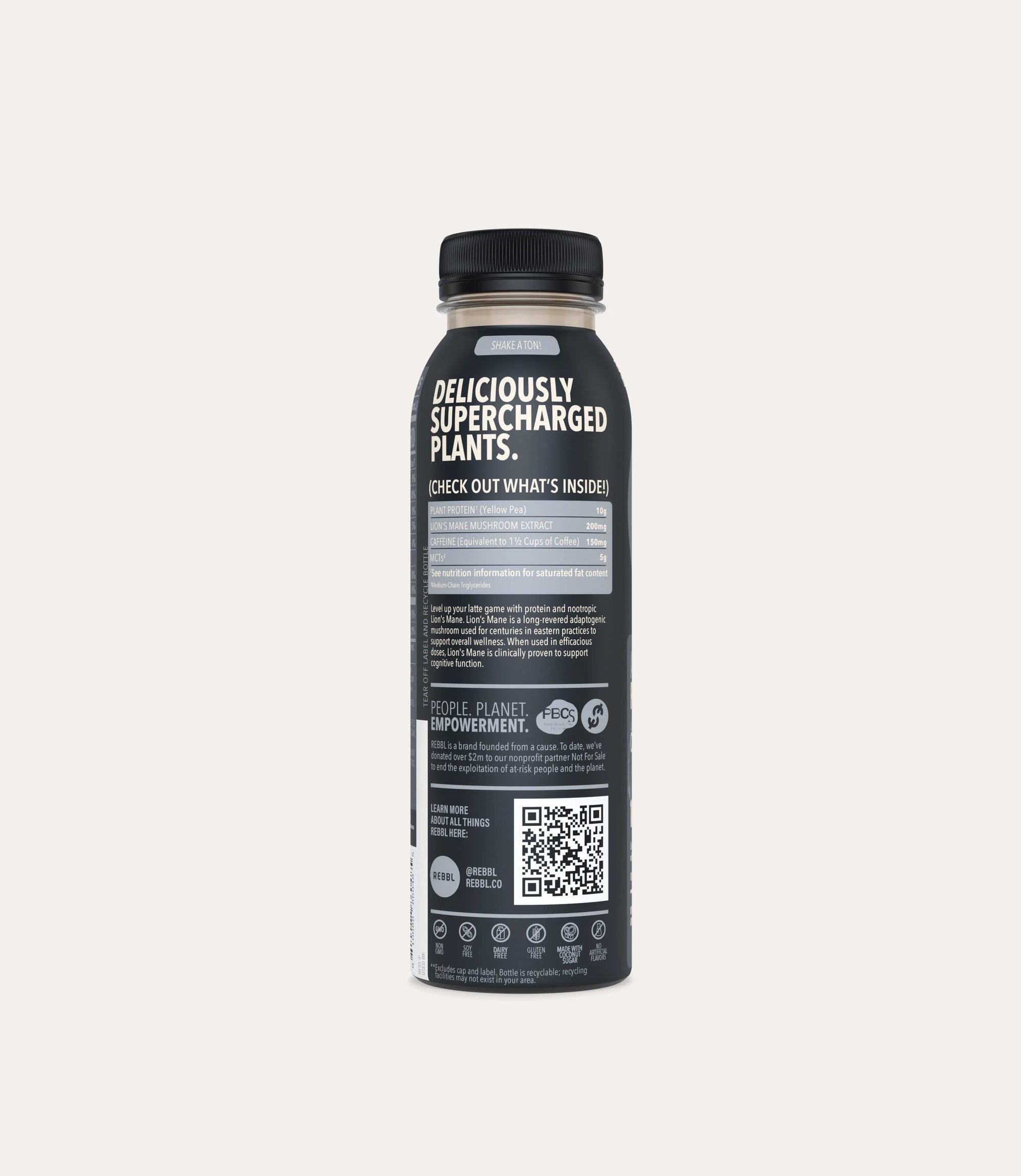 Awake+ Protein Lion’s Mane Cold Brew Latte – REBBL, Inc.