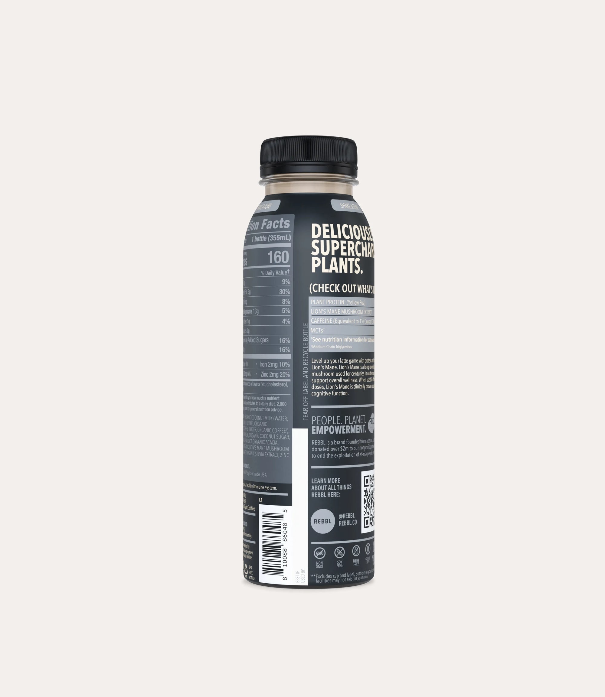 Awake+ Protein Lion’s Mane Cold Brew Latte – REBBL, Inc.